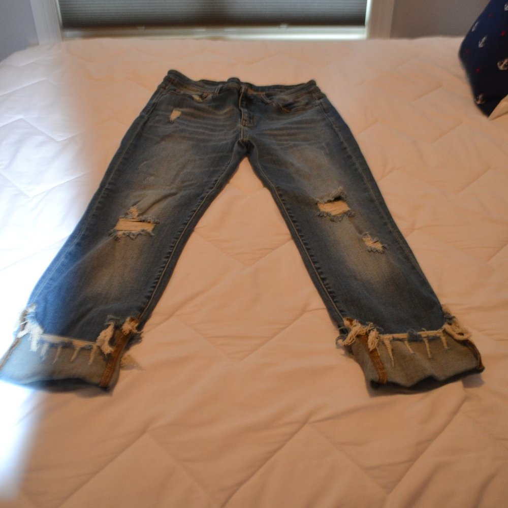 Judy Blue Cuffed Hem Jeans